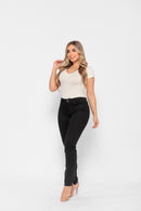 Calça 7831 Preto Skinny Bella Canvas