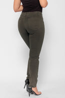 Calça 7831 Verde Skinny Bella Canvas