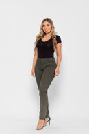 Calça 7831 Verde Skinny Bella Canvas