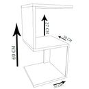 Mesa De Cabeceira Em S Madeirado Em Mdf