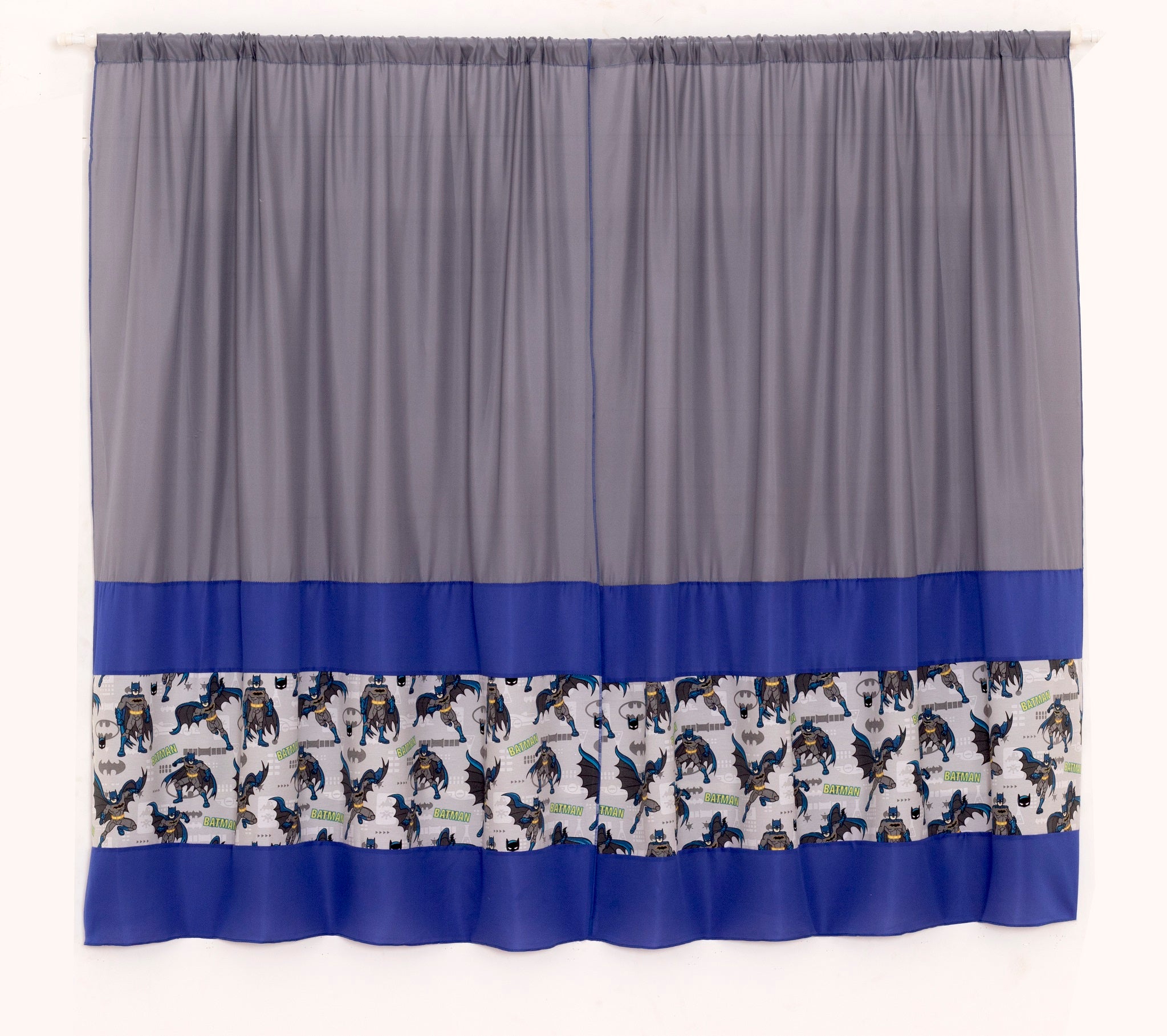 Cortina Para Quarto Infantil Batman 2 Metros