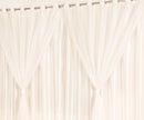 Cortina Para Sala Ou Quarto Charmousse Com Voil 2,00 Palha