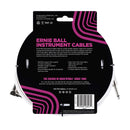 Cabo P/ Instrumento 20 (6,09 Metros) Reto/l Branco P06047 Ernie Ball