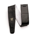 Correia Ajustavel Couro Italiano Preto C/ Forro Em Pele P04137 Ernie Ball