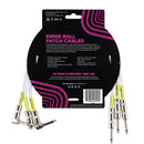 Cabo Pedal/pedal 1,5' (45,72 Cm) Plug Reto/l Pct C/3 Branco P06056 Ernie Ball