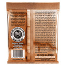 Encordoamento 013-056 P/ Violao Aco Earthwood Media Phosphor Bronze P02144 Ernie Ball