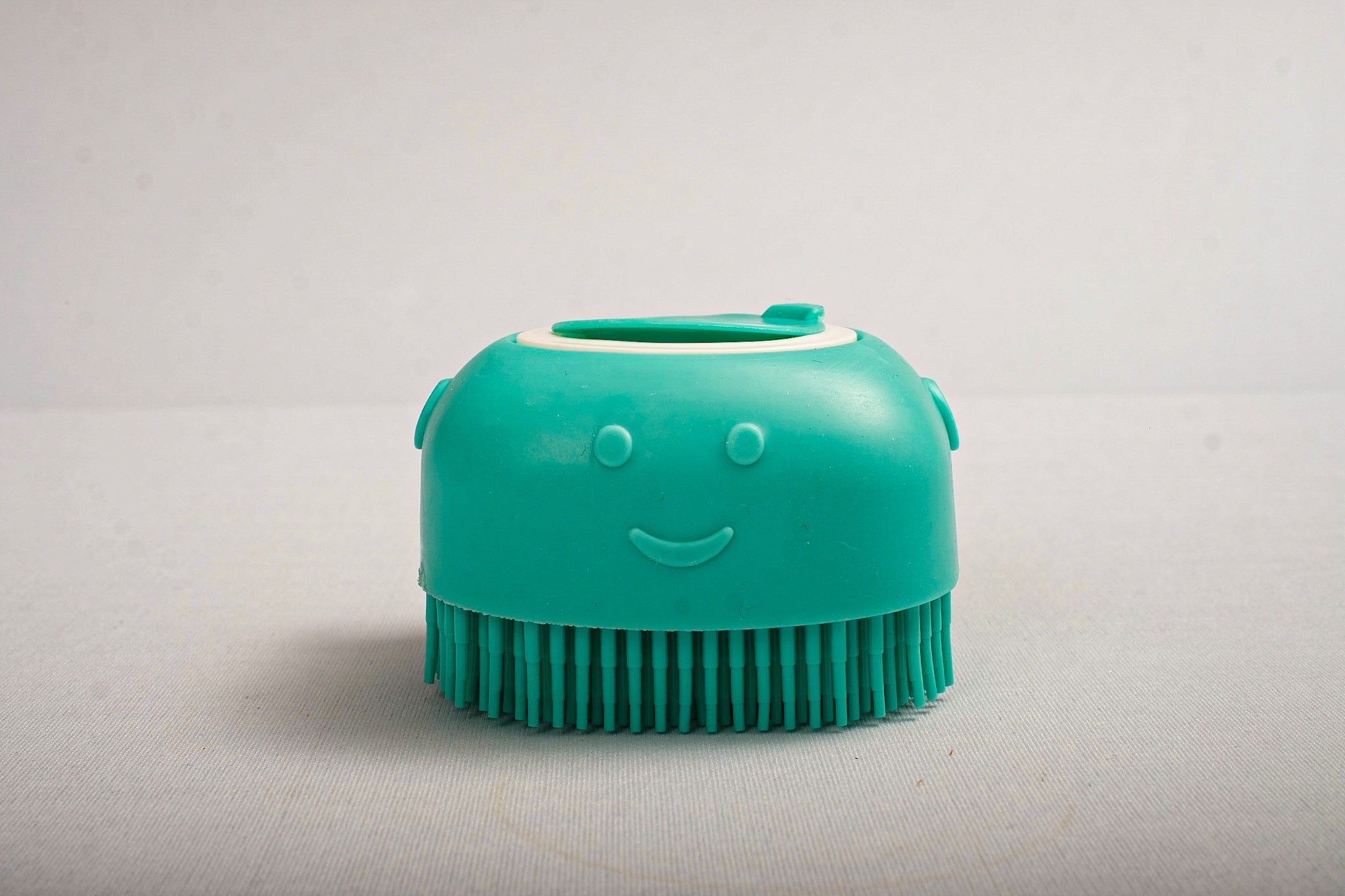 Esponja De Silicone Para Banho Com Dispenser Shampoo / Sabonete Escova Crianças, Adultos e para Pets