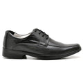 Sapato Casual Conforto Couro Preto 015