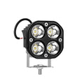 Holofote 3 pol. quadrado 40w led 24v amarelo branco