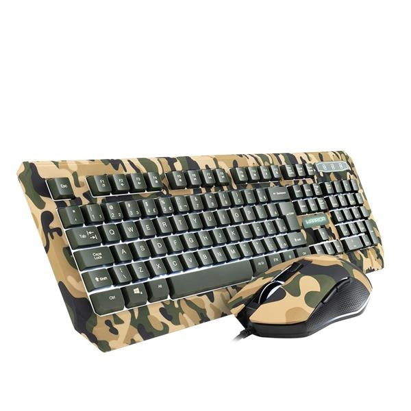 Warrior Kyler Combo Teclado E Mouse Gamer Army Multilaser - Tc249