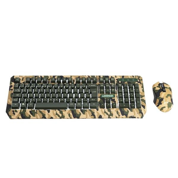 Warrior Kyler Combo Teclado E Mouse Gamer Army Multilaser - Tc249