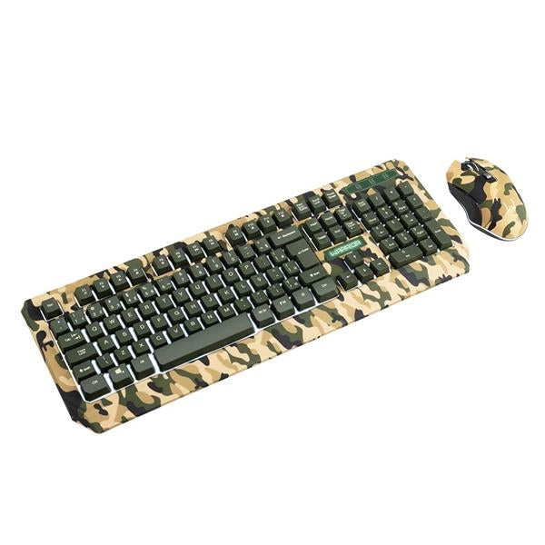 Warrior Kyler Combo Teclado E Mouse Gamer Army Multilaser - Tc249