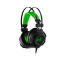 Headset Gamer Warrior Swan Usb+p2 Stereo Preto/verde Multilaser - Ph225