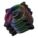Warrior Cedric Kit 3 Cooler 120mm Rgb Com Controle Multilaser - Ga184