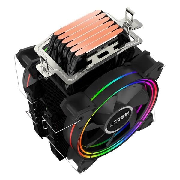 Warrior Duncan Cooler Dissipador 120mm Dual Rgb Multilaser - Ga186