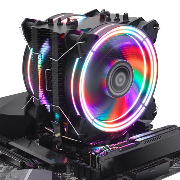 Warrior Duncan Cooler Dissipador 120mm Dual Rgb Multilaser - Ga186