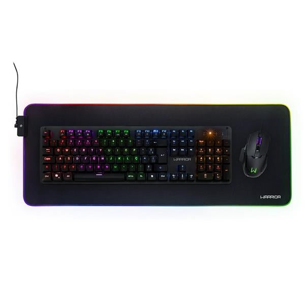 Warrior Cronos Mouse Pad Gamer Flex Rgb Xl Multilaser Ac341