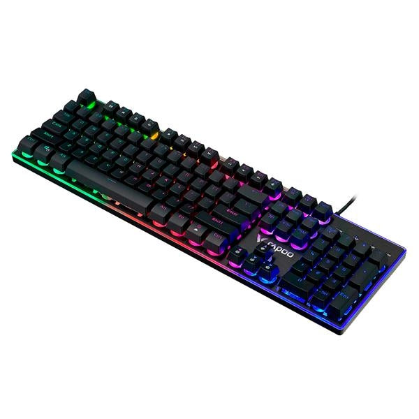 Rapoo Vpro Teclado Gamer Retroiluminado 5 Anos De Garantia V52 Pro Multilaser - Ra029