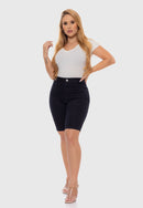Bermuda Feminina 7883 Preto
