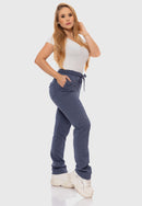 Calça 7860 Mescla Azul Moletom