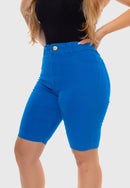 Bermuda Feminina 7883 Azul Royal