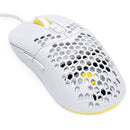 Mouse Gamer Vx Gaming Void Com  Led Rgb- 7600 Dpi Branco Com Cabo Usb 1.8 Metro - Mgv110b