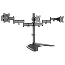 Suporte Para 3 Monitores 13"" A 27"" Vesa 100x100 Plmsm03a