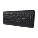 Teclado C3 Tech USB Multimídia Preto KB-M100BK