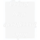 Quadro Decorativo Coisas Boas Acontecem Aqui Branco Em Mdf