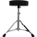 Bateria Acústica 2t Cromada Vinho Com Banco Ny-f1rst