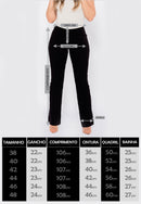 Calça Flair 7826 Bege Escuro Bella Canvas