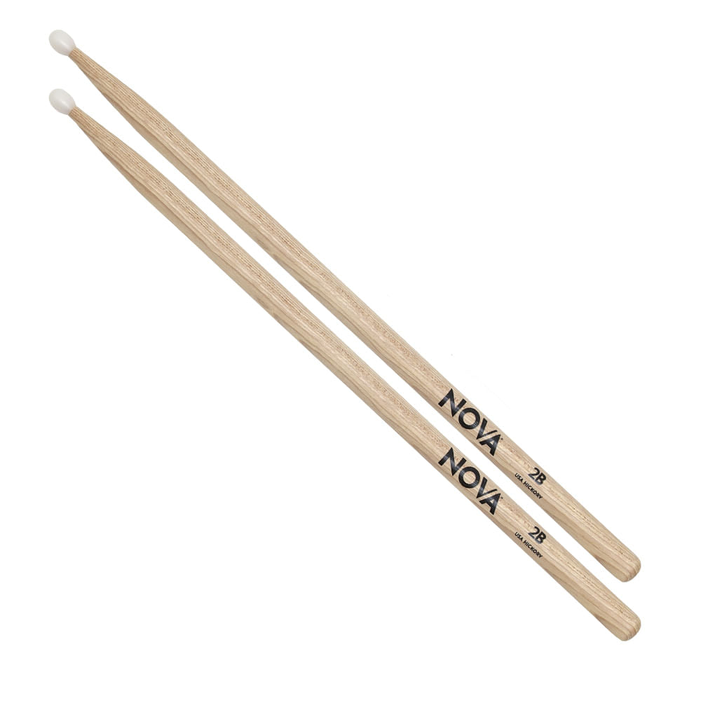 Baqueta Nova 2bn Ponta De Nylon N2bn Vic Firth