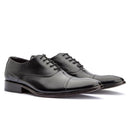 Sapato Social Masculino Brogue Couro Cromo Preto 2009