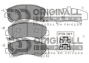 Pastilha De Freio System Ceramic Ocda1125