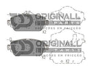 Pastilha De Freio System Ceramic Ocda2016