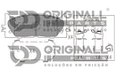 Pastilha De Freio System Ceramic Ocda2821