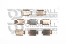 Kit Reparo Traseiro Okrt0514
