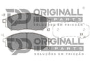 Pastilha De Freio Premium + Calço Osda1503