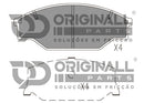 Pastilha De Freio Premium + Calço Osda2806