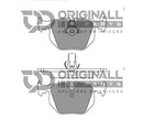 Pastilha De Freio Premium + Calço Osta0442