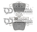 Pastilha De Freio Premium + Calço Osta3001