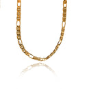 Pulseira Corrente Com Elo Sequenciado Folheado Em Ouro 18k