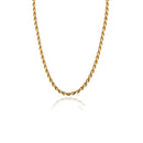 Pulseira Cordão Baiano 2.0 Folheado Em Ouro 18k