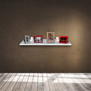 Prateleira Simples Trovarelli Branca 70x15 Cm Com Suporte