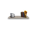 Prateleira Simples Trovarelli Madeirado 30x20 Cm Com Suporte