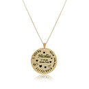 Colar Pers Dados Completos Nascimento Folheado Ouro 18k