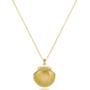 Colar Personalizado Surpresa Com Iniciais Em Zircônia Folheado Em Ouro 18k