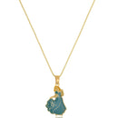 Colar Personalizado Cinderela Folheado Em Ouro18k