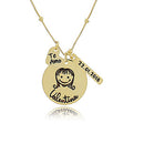 Colar Personalizado Com Nome E Data De Nascimento Folheado Em Ouro 18k