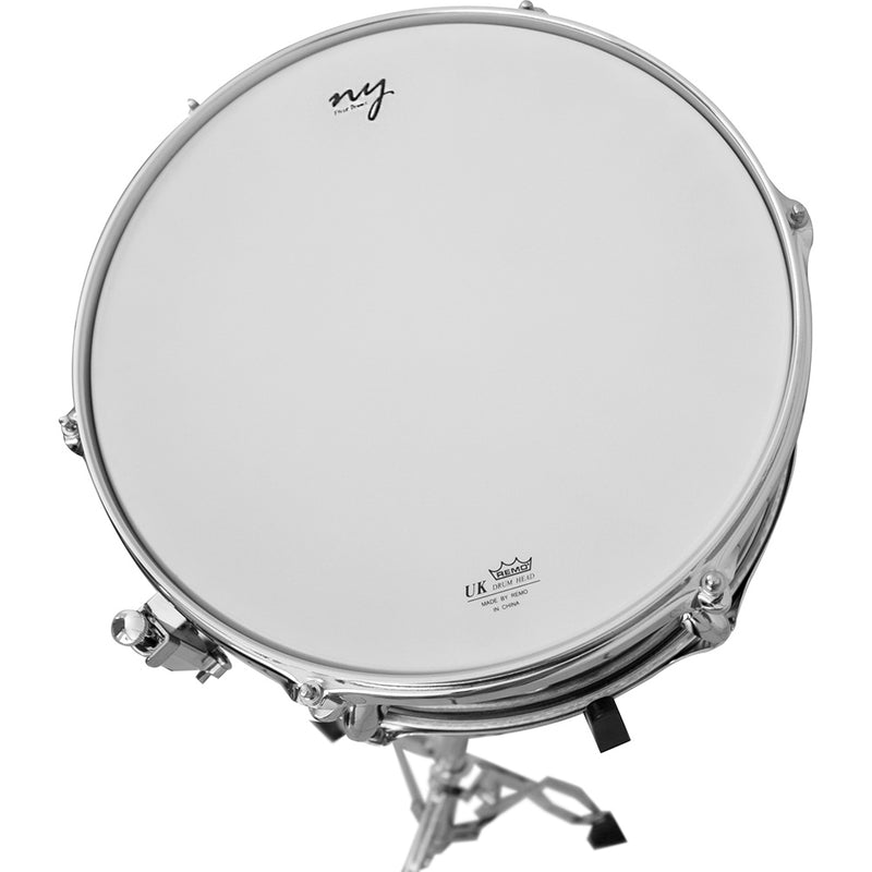 Bateria Acústica 2t Pr Sp Silver Sparkle Prata Com Banco Ny F1rst